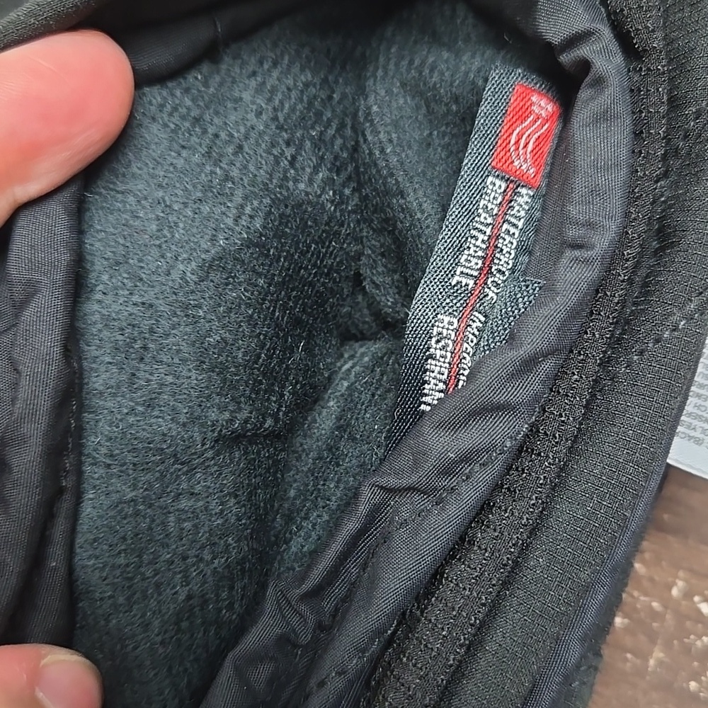 Head Size XL Black Heavy Insulated Winter Gloves - Picture 6 of 10